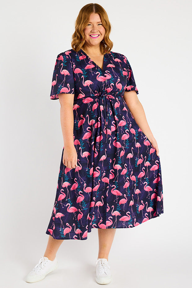Flamingo Dress