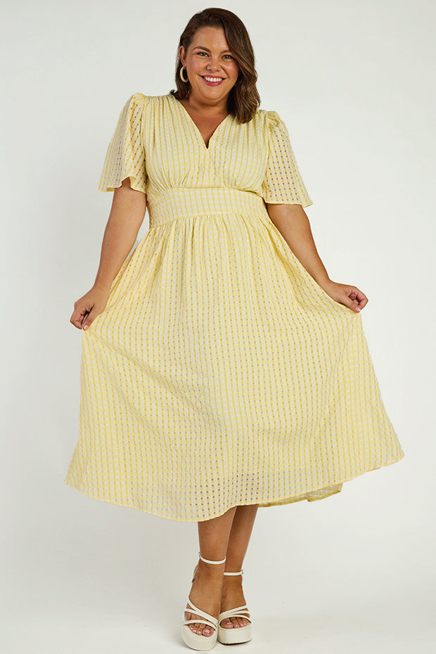 MABEL DRESS Yellow