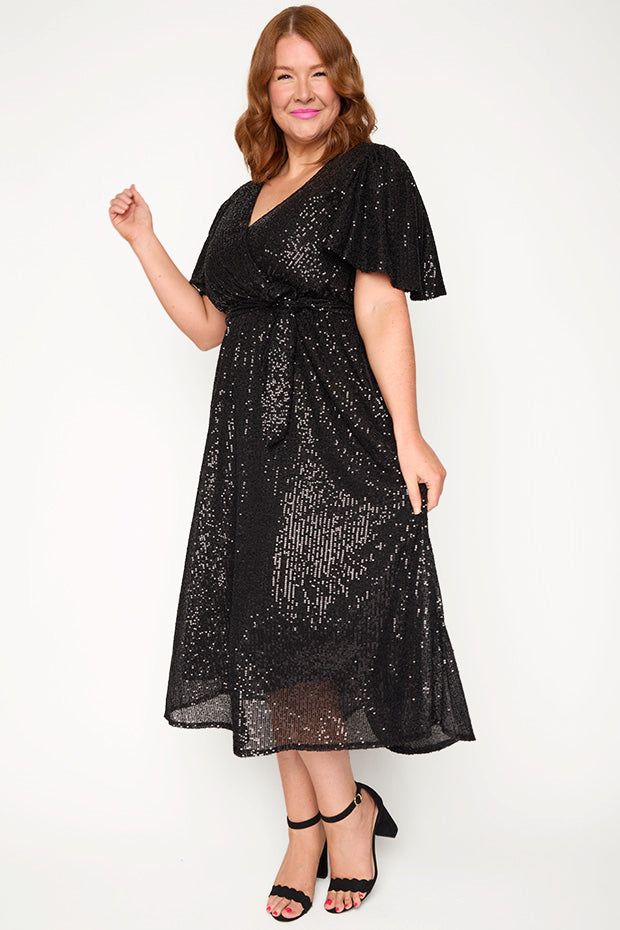 Lover Black Sequin Dress – Little Party Dress