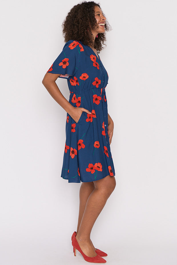 Poppy Fields Gown