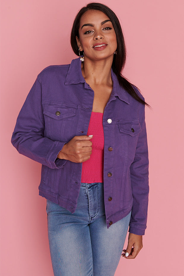 Azalea Purple Jacket – Little Party Dress