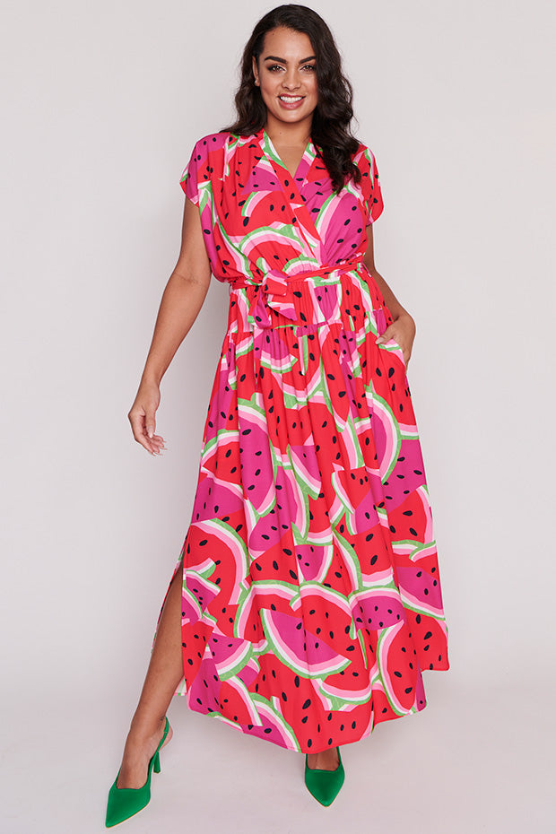 Miley Watermelon Stack Dress – Little Party Dress